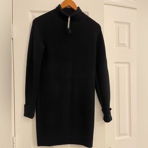 NEW! Banana Republic Black Turtleneck SweaterDress